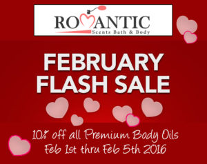 February Flash Sale Premium Body Oils