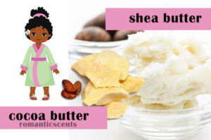 Shea Butter Cocoa Butter Romantic Scents Premium Body Products Rise and Shine