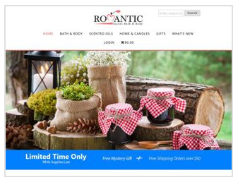 Romantic Scents Home page by Romantic Scents