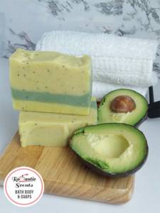 Real Avocado Banana Soap Romantic Scents Bath Body Soaps Naturally Handmade Soaps