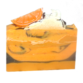 Mandarine-Orange-Flaxseed-Soap