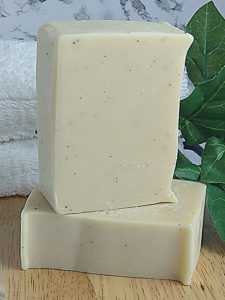 Yogurt Banana Soap with Poppy Seeds Fragrance Free by Romantic Scents