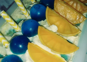 Lemon Blueberry Soap