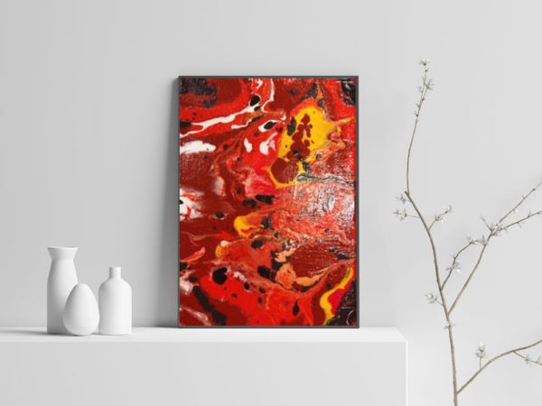 Red Desert Wall Art