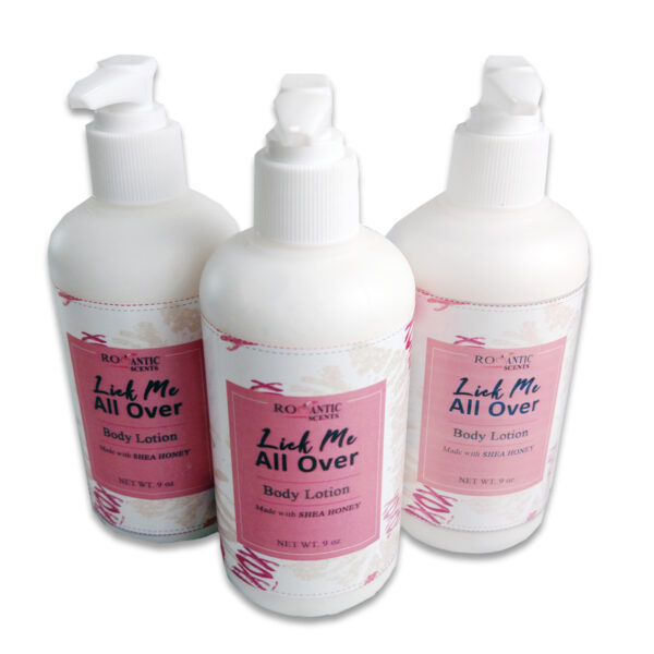 Lick Me All Over Body Lotion by Romantic Scents