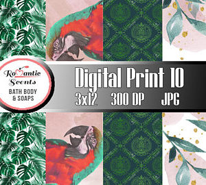 Instand Download Digital Prints 3x12 Best Quality