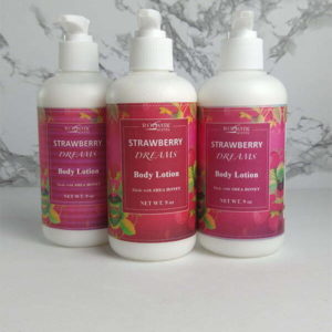 Strawberry Dreams Body Lotion by Romantic Scents