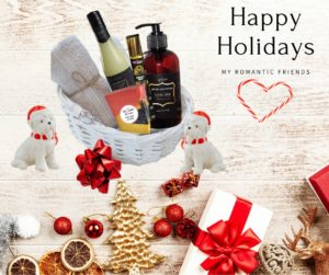 Happy Holidays Gift Sets Romantic Scents Bath Body Soaps 
