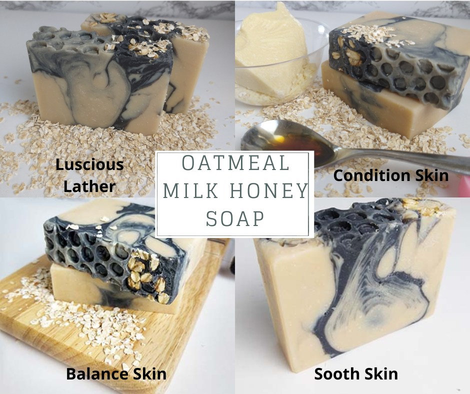 Oatmeal Milk Honey Soap