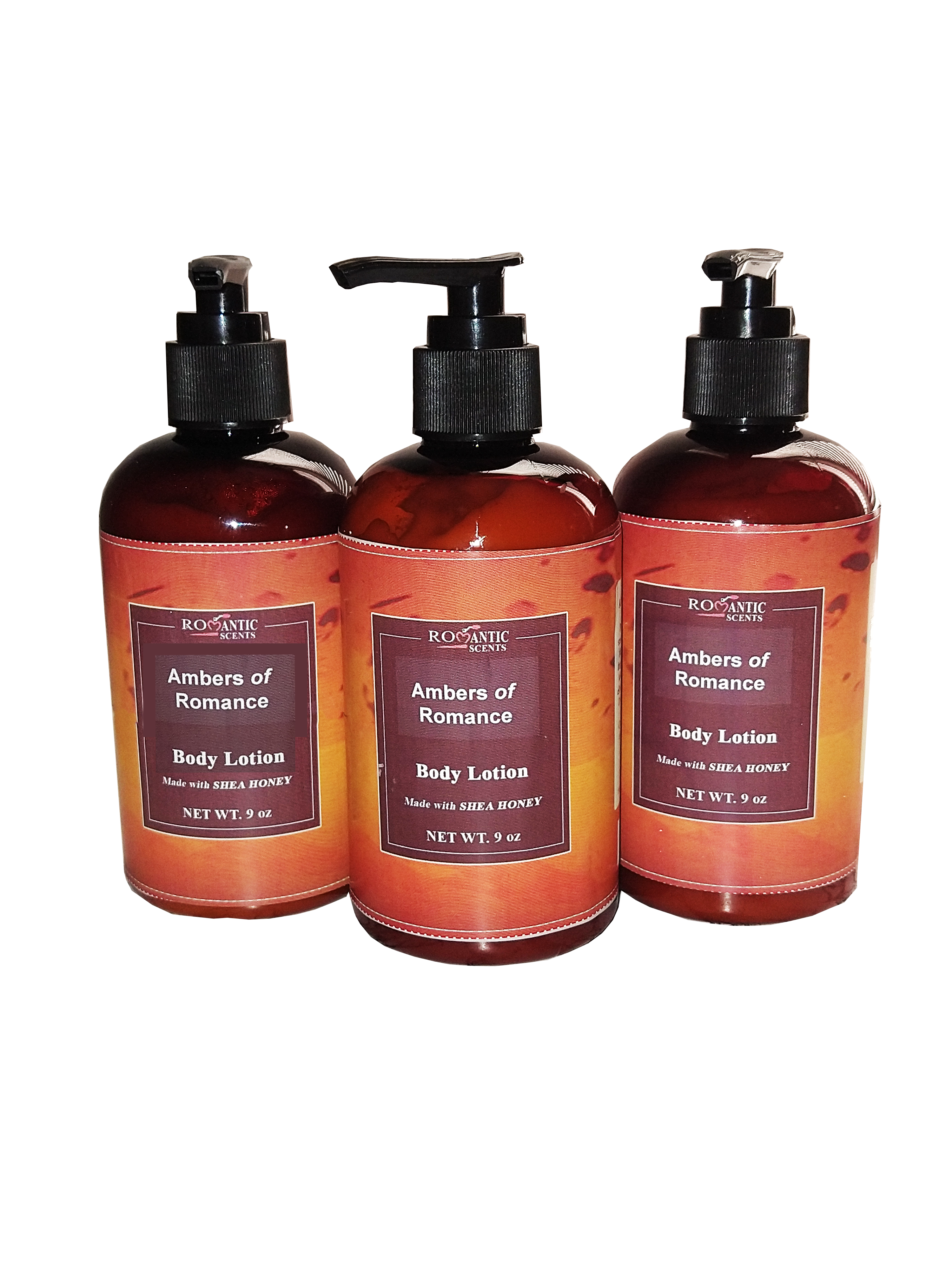 Ambers of Romance Body Lotion Romantic Scents