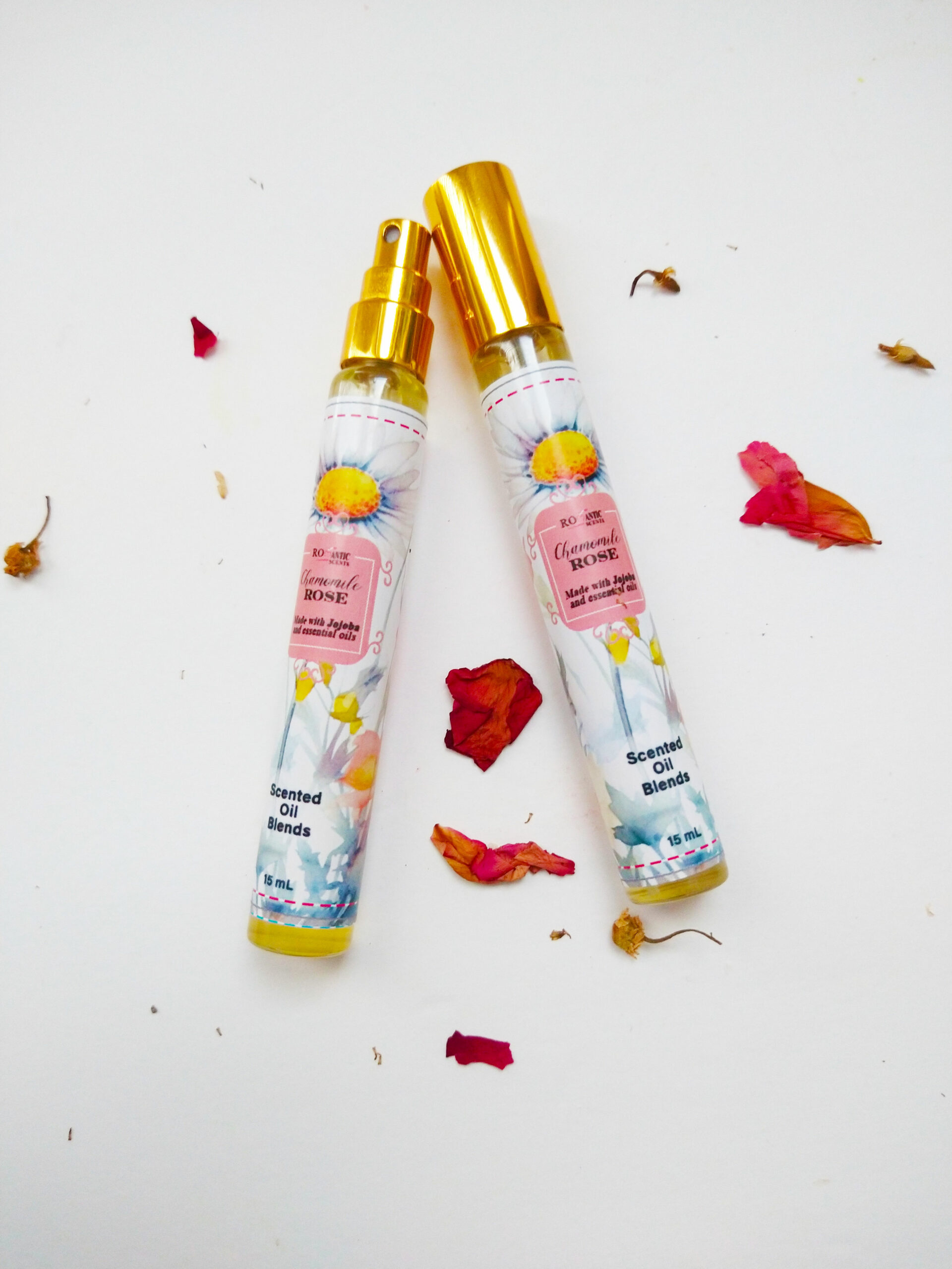 Chamomile Rose Body Oil » Scented Oils Spray » Romantic Scents