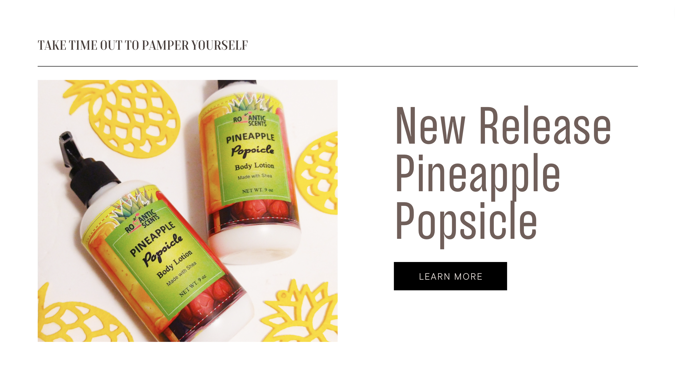 Take Timeout To Pamper Yourself Romantic Scents