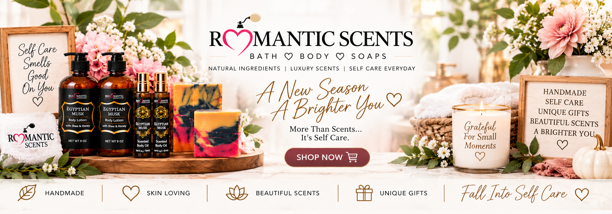 Handmade Soaps by Romantic Scents Bath Body Soaps